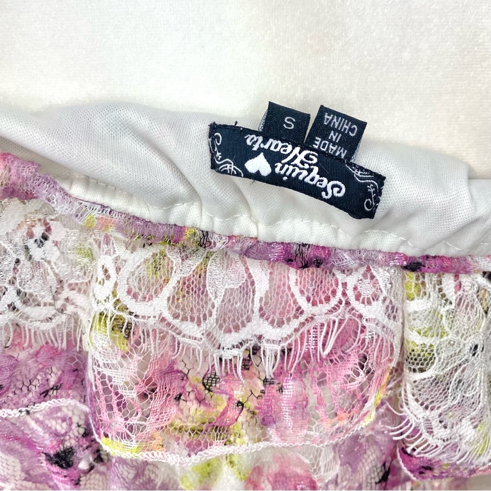♡ floral one shoulder lace dress ♡ - Picture 4 of 4